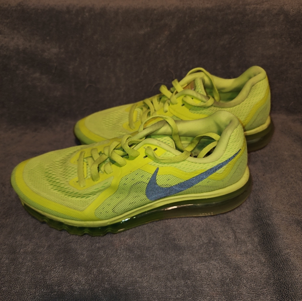 Nike Lime Green Air Max Sneakers